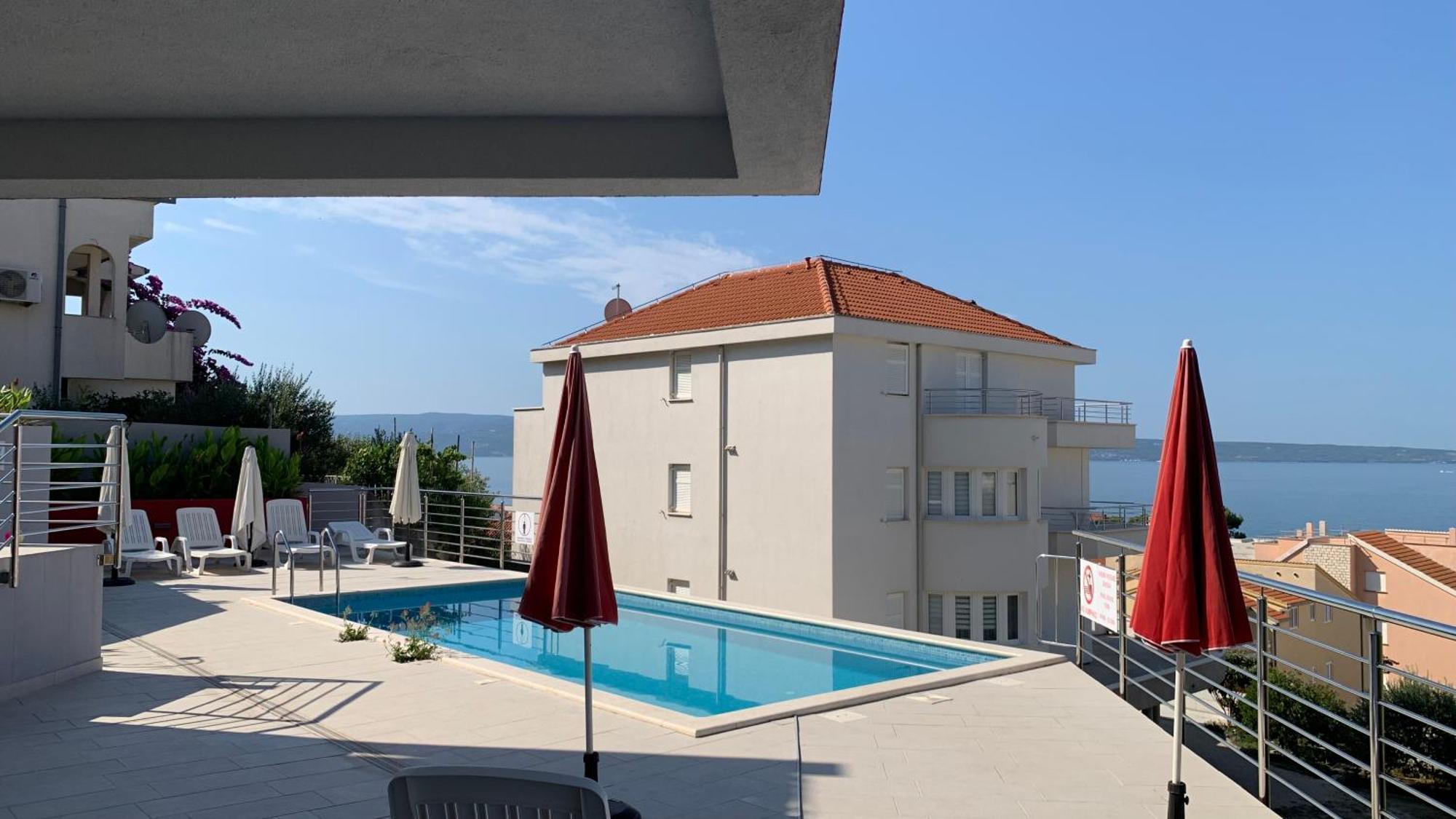 Luxury Apartments Villa Lenka Podstrana Exterior foto