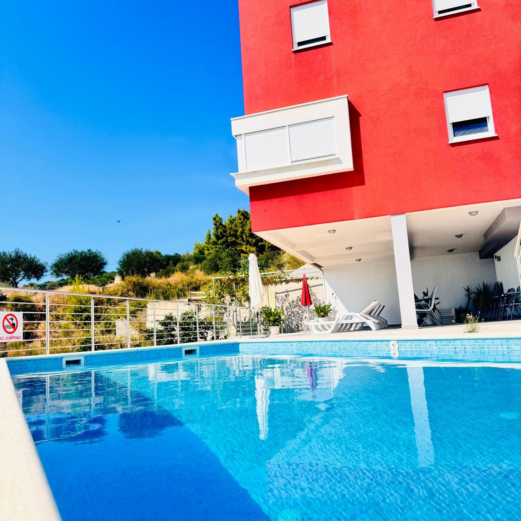 Luxury Apartments Villa Lenka Podstrana Exterior foto
