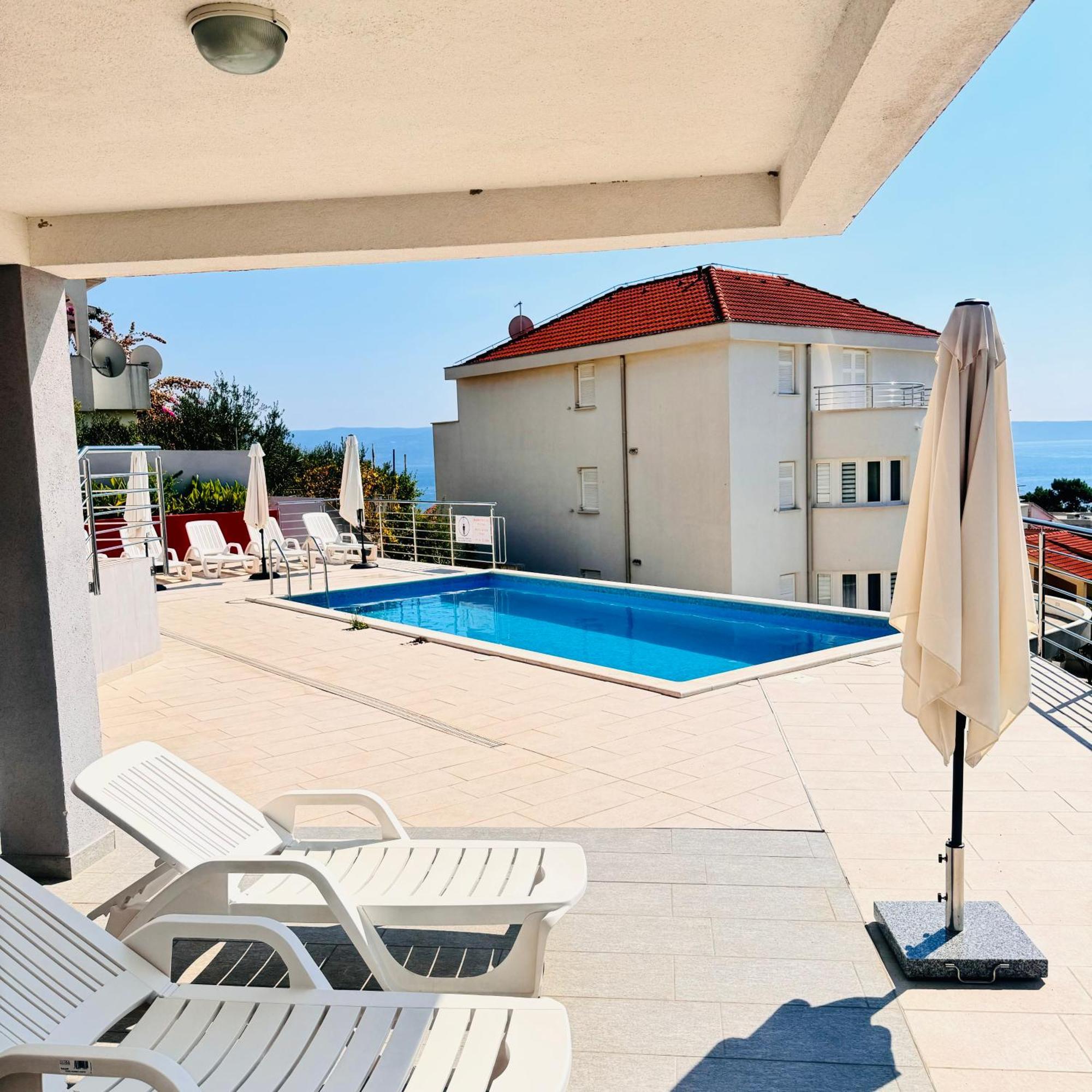 Luxury Apartments Villa Lenka Podstrana Exterior foto